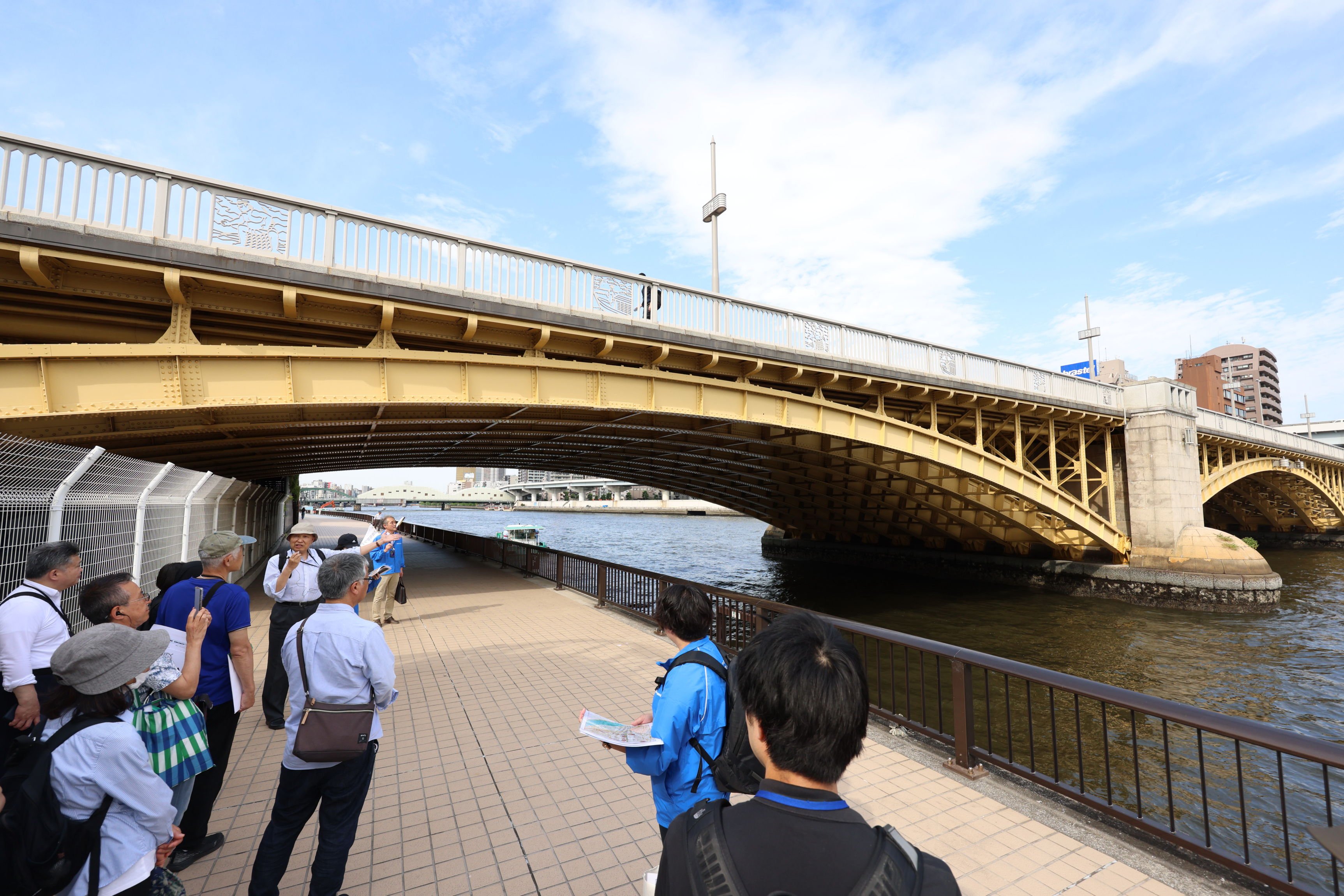 （受付終了）歩いて巡る！隅田川橋梁・復興記念館見学ツアー